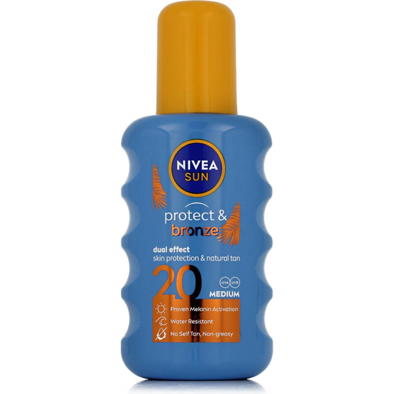 Nivea Sun Protect & Bronze Sun Spray SPF 20, 200 ml