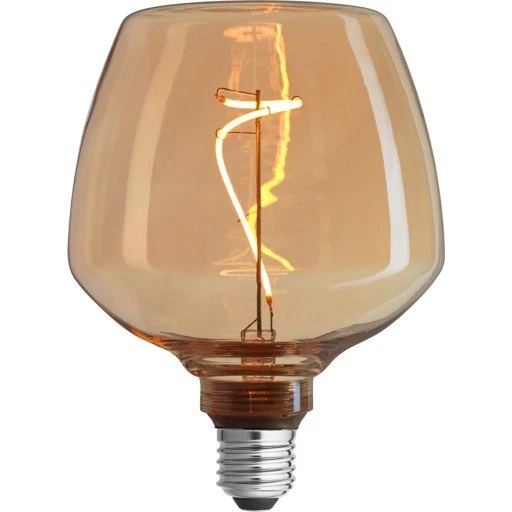 Unison Brandy 10 stk E27 4W 3-trins dæmp 1800K globepære