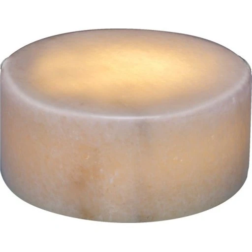 Unison Marmor Bordlys, Hvid, 4 cm