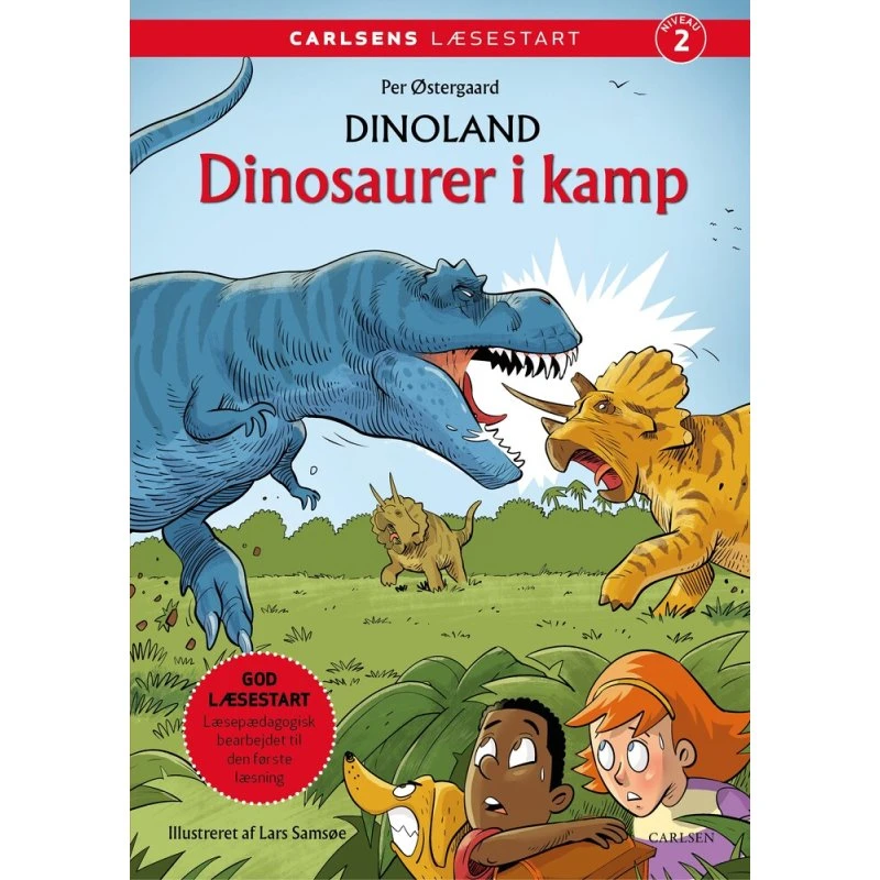 Carlsens Læsestart: Dinoland - Dinosaurer i kamp