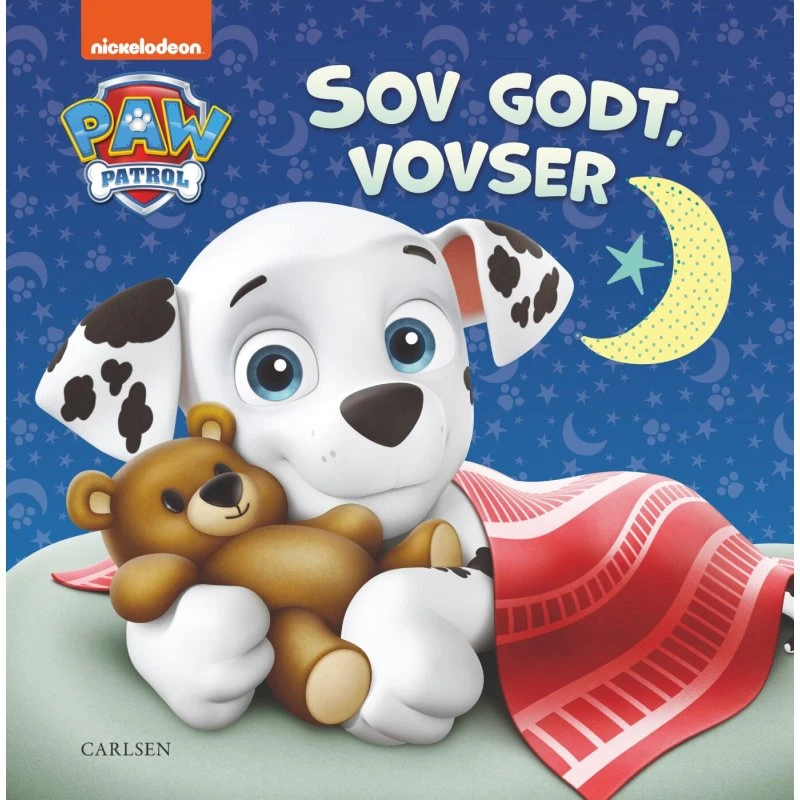 Paw Patrol: Sov Godt, Vovser – Børnebog for 12 måneder+