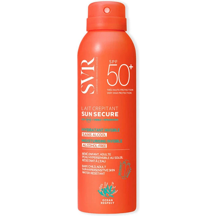 SVR Sun Secure SPF50+ 200 ml - Ansigt & Krop