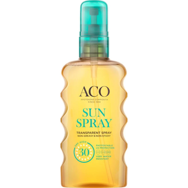 ACO Sun Transparent Spray SPF30 175 ml