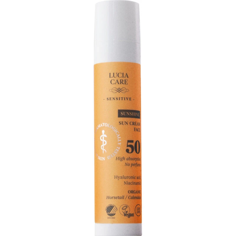 Lucia Care Sunshine Sun Cream Face SPF 50, 50 ml