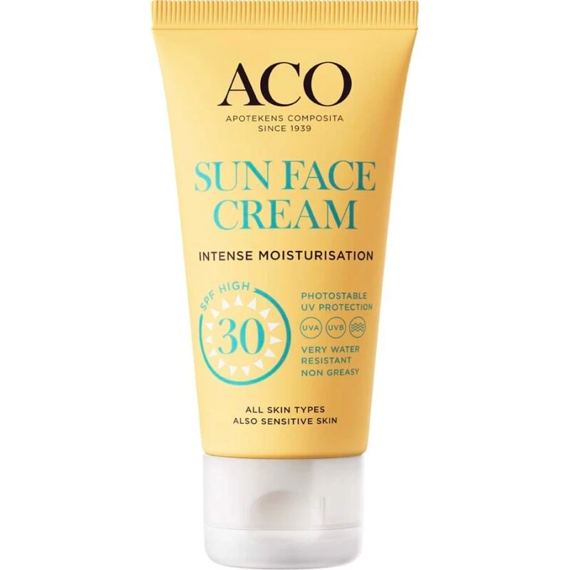 ACO Sun Face Cream SPF30 50 ml