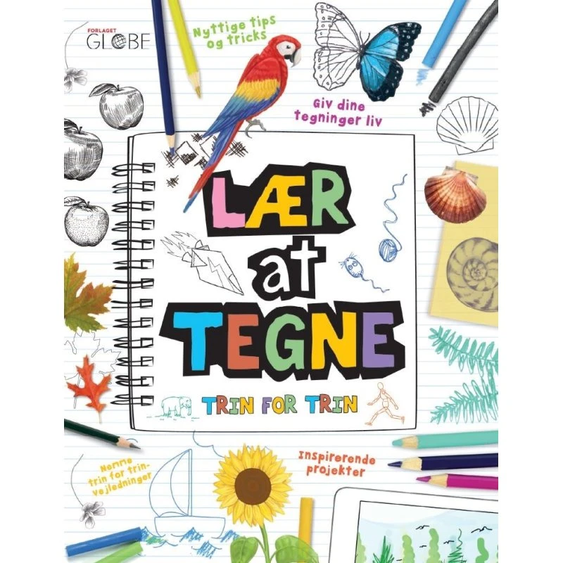 Lær at tegne trin for trin - Bog