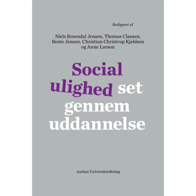 Thomas Clausen: Social ulighed set gennem uddannelse