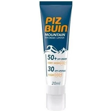 Piz Buin Mountain Sun Cream + Lip Stick SPF 50 20 ml/2,3 ml