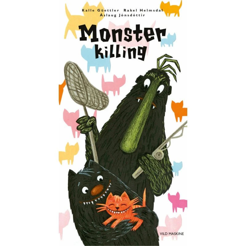 Monsterkilling – En sød og blød kattekilling fra lille monster