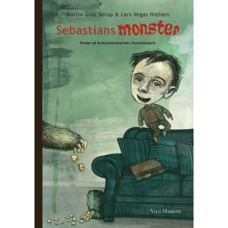Sebastians monster – Ny udgave af præmiefyldt barnebog