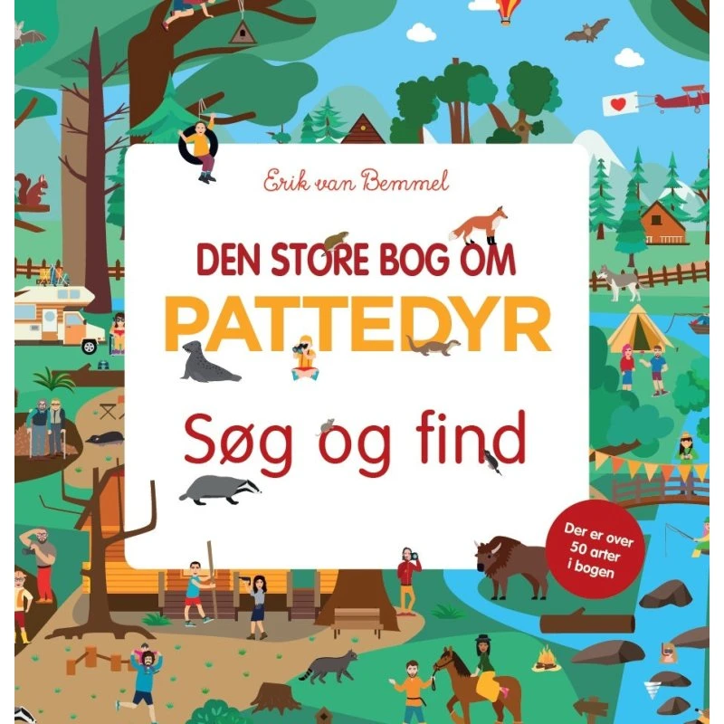 Erik Van Bemmel: Den Store Bog om Pattedyr – Søg og Find