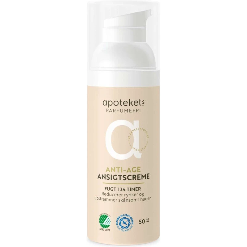 Apotekets Parfumefri Anti-Age Ansigtscreme 50 ml