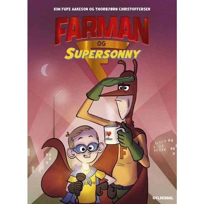 Farman og Supersonny - Børnebog i hardcover