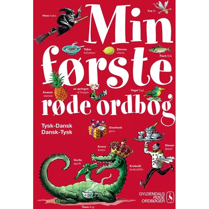 Gyldendal Min Første Røde Ordbog - Tysk