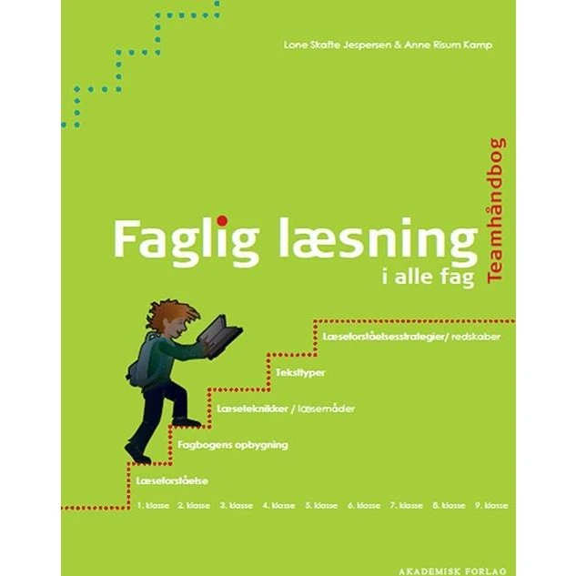 Anne Risum Kamp: Faglig læsning i fagene – Teamhåndbog