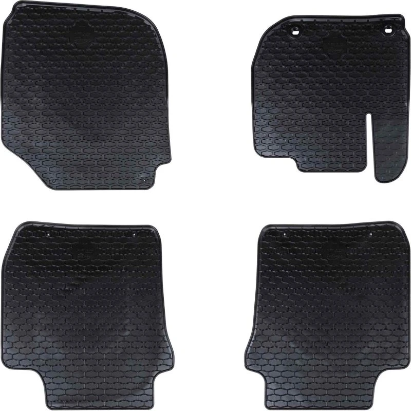 vidaXL Bilmåtte 4 stk, sort gummi til Honda Jazz/HR-V (2015-)