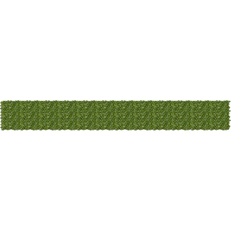 vidaXL Altanscreen med blade Grøn/Gul 600 x 75 cm