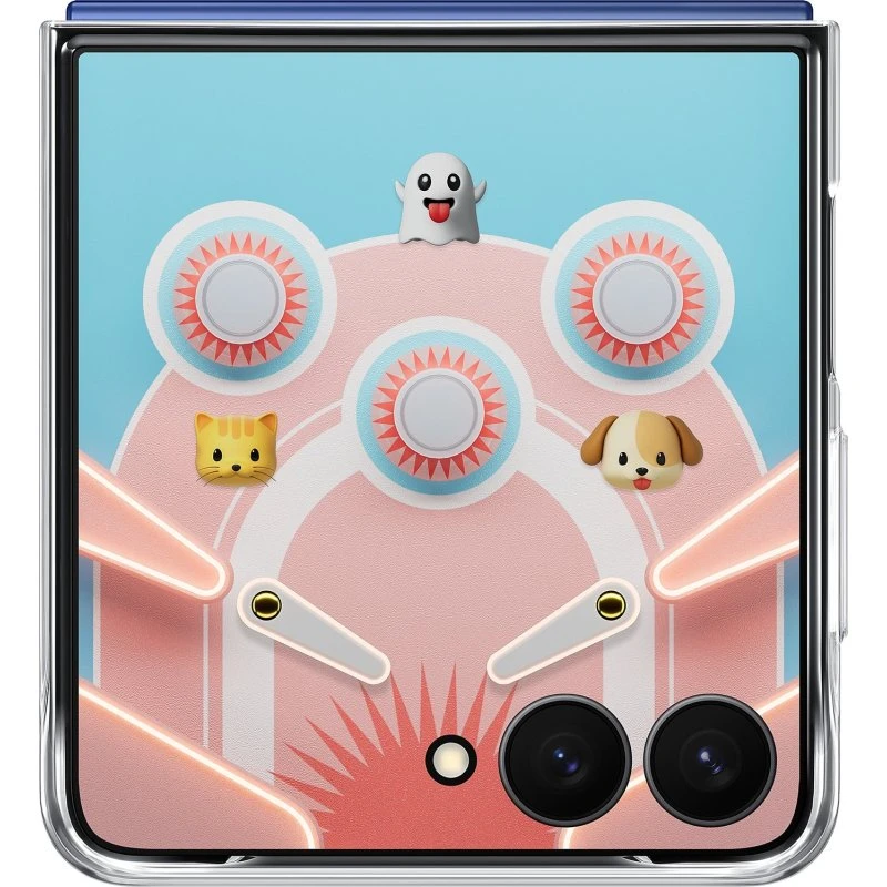 Samsung EF-ZF766CTEGWW Transparent Beskyttelsescover til Galaxy Z Flip7