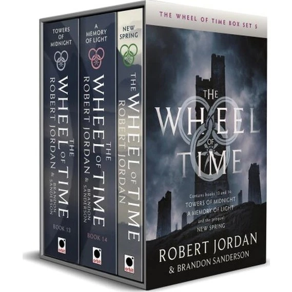Wheel of Time Box 13-14 & Prequel: Towers of Midnight, A Memory of Light, New Spring