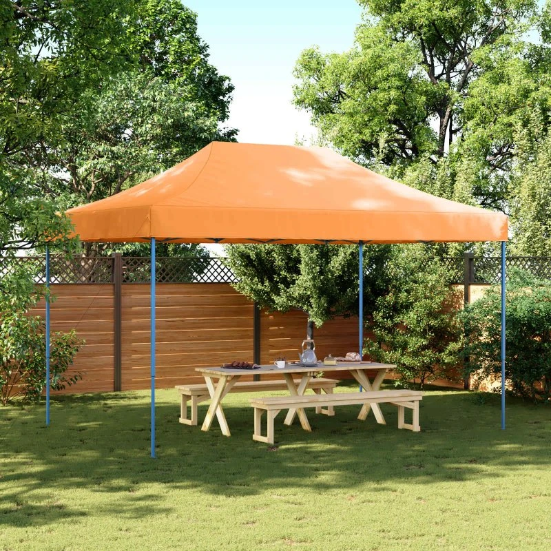 vidaXL Partytelt Orange 292 x 440 x 315 cm Oxford stof