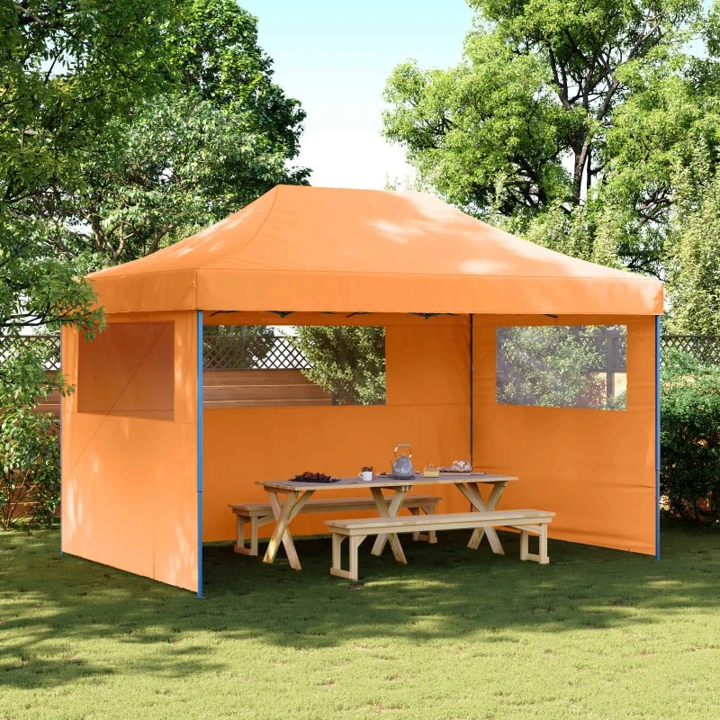 vidaXL Partytelt Orange 3 x 4,5 m i Oxford stof