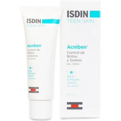 ISDIN Acniben 2 Gelcreme 40 ml – mod glans og bumser