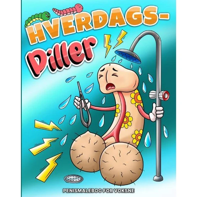 HverdagsDiller - Malebog med Willy i hverdagslivet