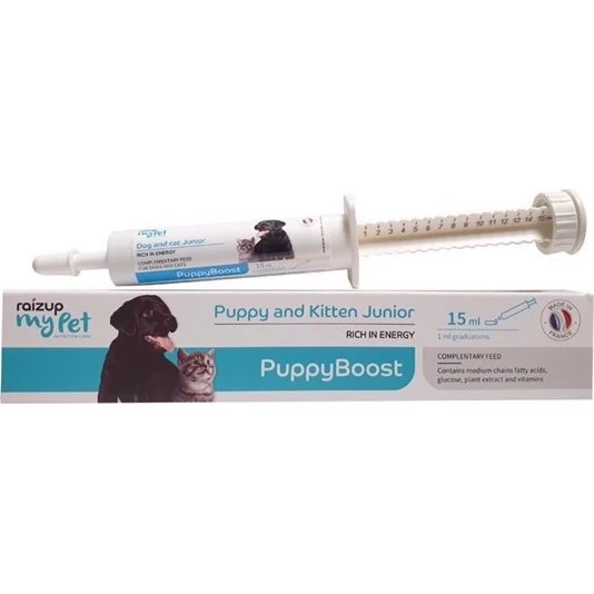 Puppy Boost 15 ml energitilskud til hvalpe og killinger