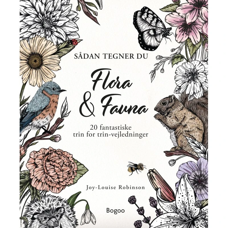 Sådan tegner du flora & fauna - Hæftet