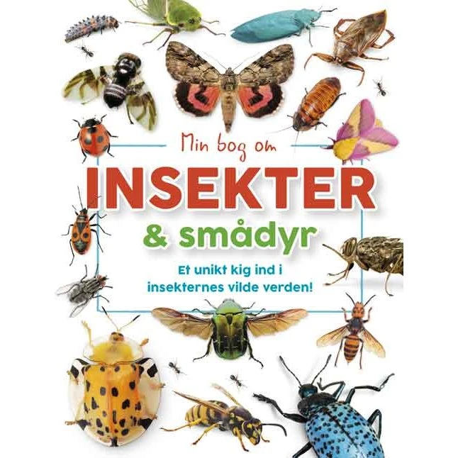 Min bog om insekter og smådyr – Visuel guide fra hele verden
