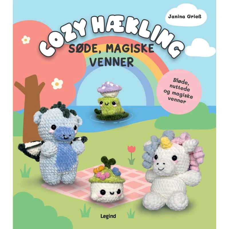 Cozy Hækling - Søde, Magiske Venner