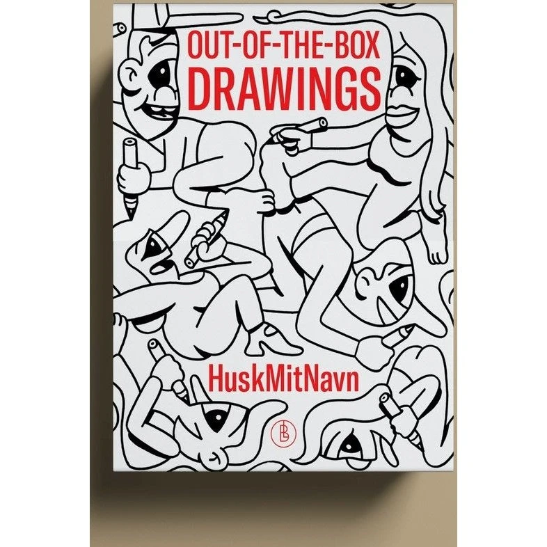 HuskMitNavn Out of the Box Drawings - Tegnesæt med 40 sjove tegninger