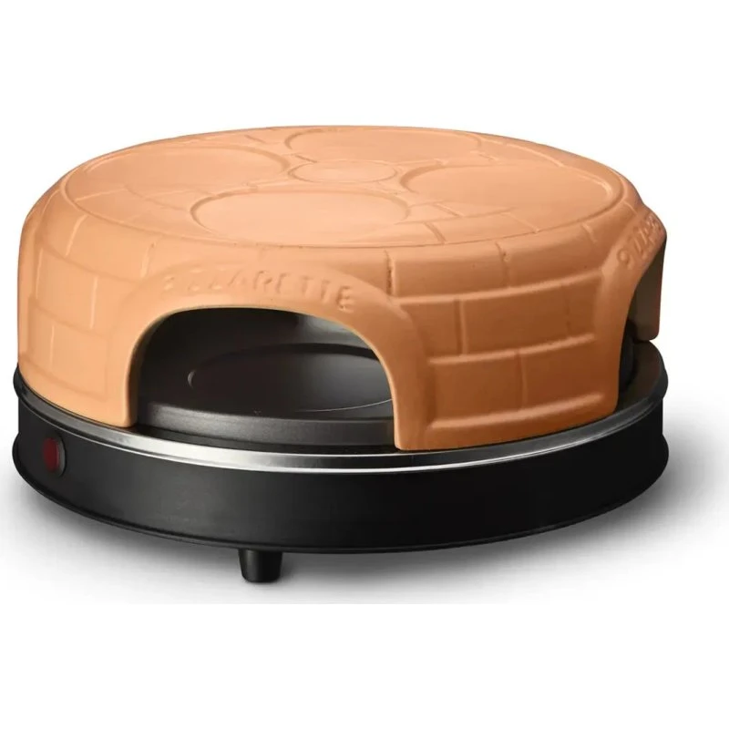 Emerio Pizzarette 1100W elektrisk pizzaovn, sort/bronze