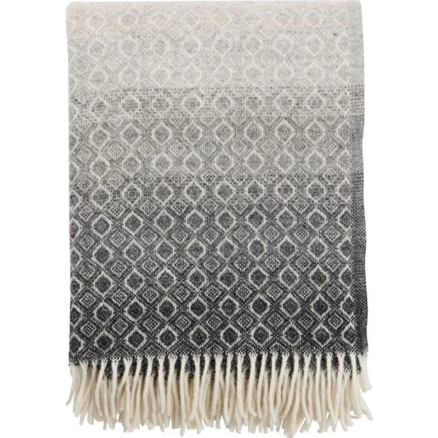 Klippan Uldplaid 130x200 cm Havanna Naturel 100% Lammeuld