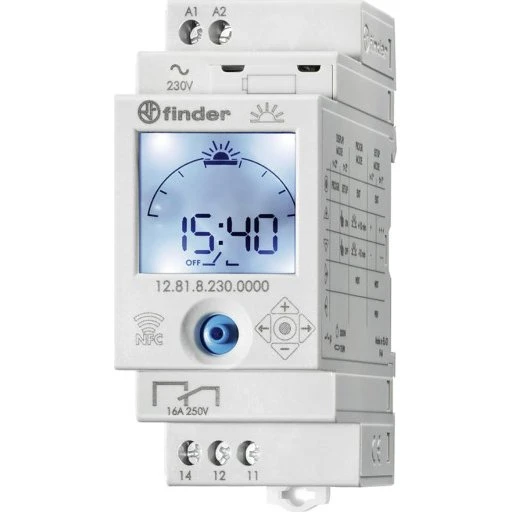 Finder Astrour 1CO 16A 250VAC med ASTRO-funktion