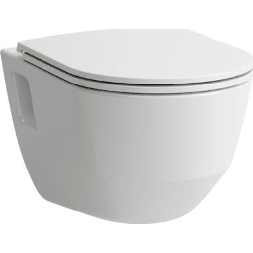 Laufen Pro væghængt toilet, hvid, rimless