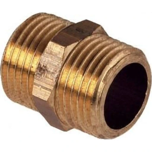 MS Messing brystnippel 3/4"