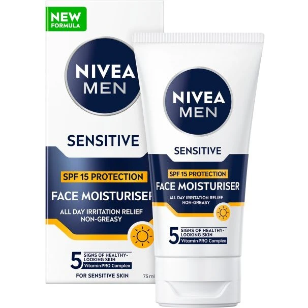 Nivea Sensitive Moisturiser SPF 15 (75 ml)