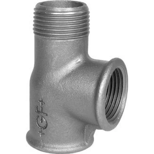 GF Tee galvaniseret muffe/muffe/nippel 3/4"