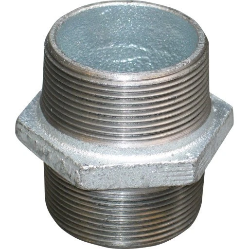 +GF+ Brystnippel galvaniseret 1/4"