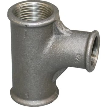 +GF+ strømtee 90° sort 3/4"