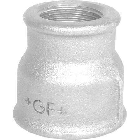 +GF+ Formmuffe galv. 1 1/4" x 1"