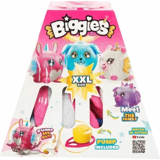 Biggies Kanin - Pink, Pumpe-op Plysven