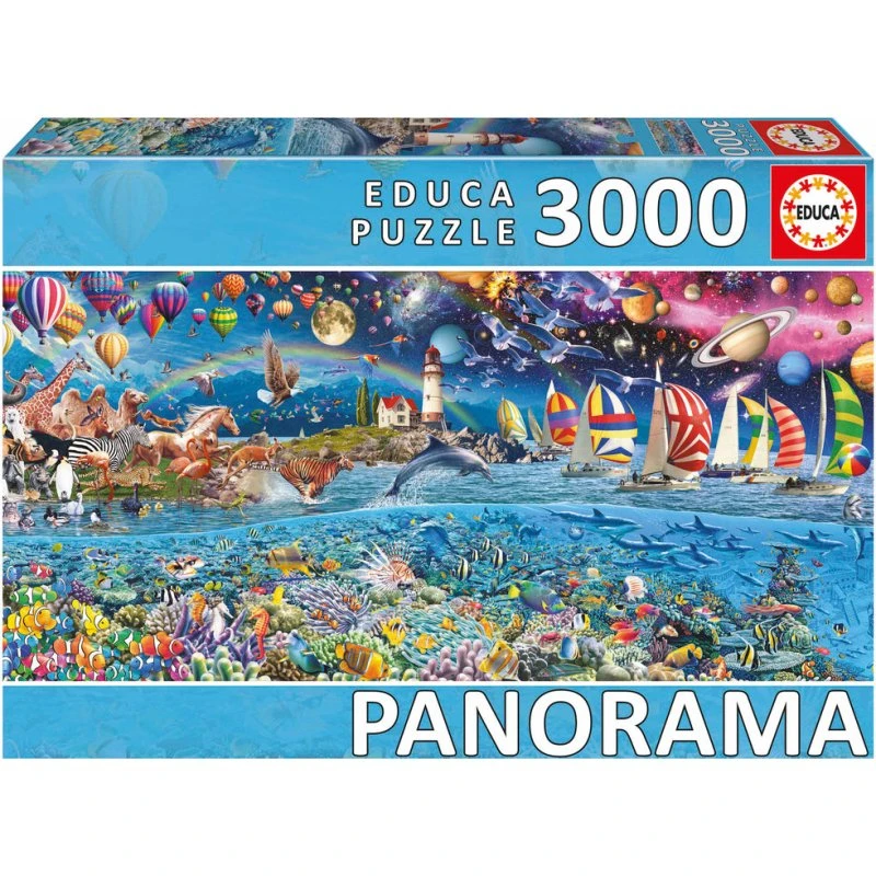 Educa Life Panorama Puslespil 3000 Brikker