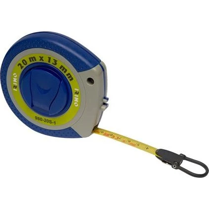 Målebånd 20Mx13Mm Med Bælteclips