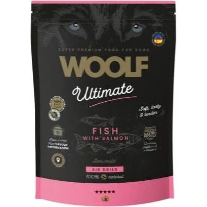 Woolf Ultimate Salmon semi-moist hundefoder, 1 kg