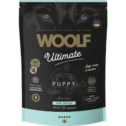 Woolf Ultimate Puppy Semi-Moist Hundefoder, 1 kg