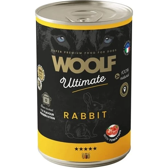 Woolf Ultimate Rabbit Dåsemad, 400g