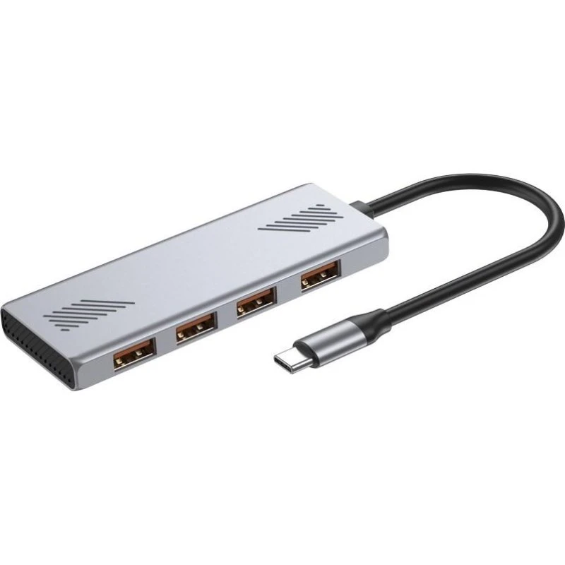 Gembird UHB-CM-U310-A4-01 4-port USB-C hub med 10 Gbps