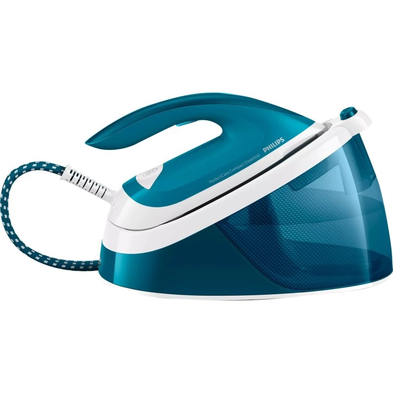 Philips PerfectCare Compact Essential GC6840 2400W, 1,3L, Blå/Hvid